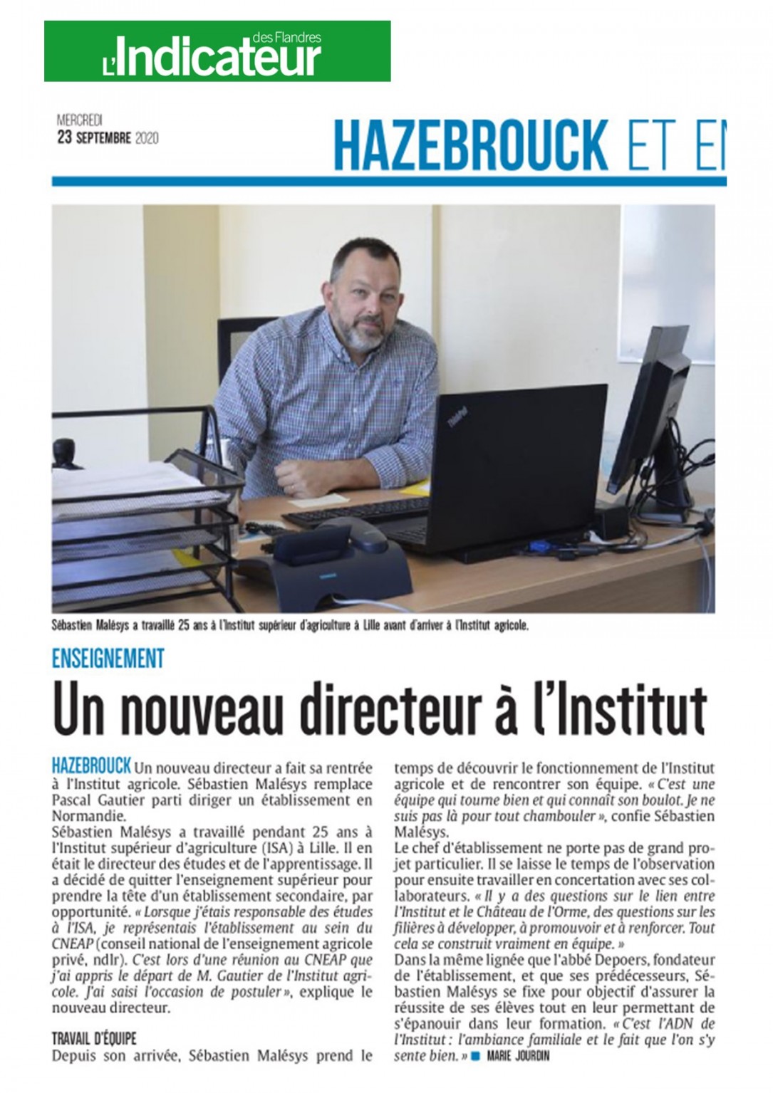 indicateur directeurpub