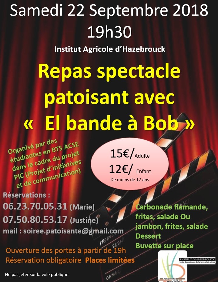REPAS SPECTACLE